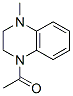 (9CI)-1-乙酰基-1,2,3,4-四氢-4-甲基喹噁啉结构式_669695-07-2结构式