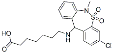 噻奈普汀结构式_66981-73-5结构式
