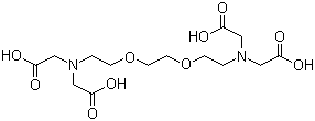 乙二醇双(2-氨基乙基醚)四乙酸结构式_67-42-5结构式