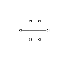 六氯乙烷结构式_67-72-1结构式