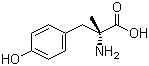 (2R)-amino-2-methyl-3-(4-hydroxyphenyl)propanoic acid Structure,672-86-6Structure