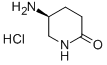 (S)-5-氨基-哌啶-2-酮盐酸盐结构式_672883-95-3结构式