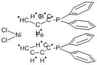 (1,1-双(二苯基膦)二茂铁)二氯化镍;dppf结构式_67292-34-6结构式
