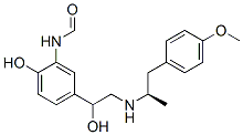 Formamide, N-[2-hydroxy-5-[(1R)-1-hydroxy-2-[[(1R)-2-(4-methoxyphenyl)-1-methylethyl]amino]ethyl]phenyl]-, (2R,3R)- Structure,67346-49-0Structure
