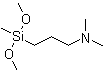 (二甲基氨基丙基)甲基二甲氧基硅烷结构式_67353-42-8结构式