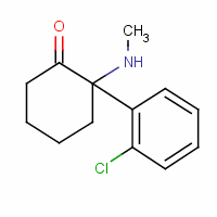 氯胺酮结构式_6740-88-1结构式