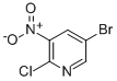 5-溴-2-氯-3-硝基吡啶结构式_67443-38-3结构式