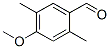 4-甲氧基-2,5-二甲基苯甲醛结构式_6745-75-1结构式