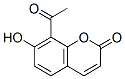 8-乙酰-7-羟基香豆素结构式_6748-68-1结构式