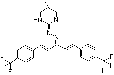 氟蚁腙结构式_67485-29-4结构式