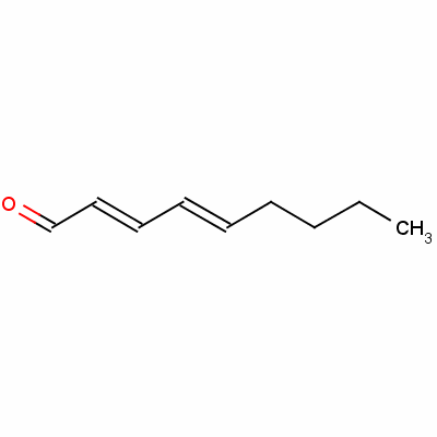 2,4-壬二烯醛结构式_6750-03-4结构式