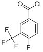4-Fluoro-3-(trifluoromethyl)benzoyl chloride Structure,67515-56-4Structure