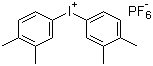 双(3,4-二甲基苯基)碘鎓六氟磷酸盐结构式_67578-25-0结构式