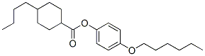 4-Hexyloxyphenyl 4-butylcyclohexanecarboxylate Structure,67679-60-1Structure