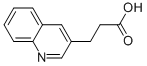 3-喹啉-3-基-丙酸结构式_67752-28-7结构式