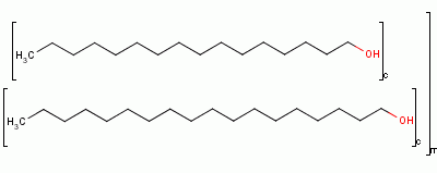 高级烷基C16-18-醇结构式_67762-27-0结构式