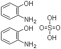 2-氨基苯酚硫酸盐结构式_67845-79-8结构式
