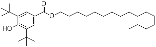 3,5-二叔丁基-4-羟基苯甲酸正十六酯结构式_67845-93-6结构式