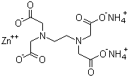 EDTA-锌铵络合物结构式_67859-51-2结构式