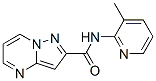 (9CI)-N-(3-甲基-2-吡啶)-吡唑并[1,5-a]嘧啶-2-羧酰胺结构式_679415-99-7结构式