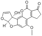 黄曲霉毒素m1结构式_6795-23-9结构式