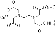 EDTA-铜铵络合物结构式_67989-88-2结构式