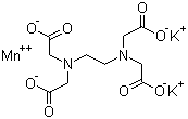 乙二胺四乙酸二钾锰盐结构式_68015-77-0结构式