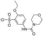 2-乙氧基-5-[(吗啉-4-羰基)-氨基]-苯磺酰氯结构式_680618-10-4结构式