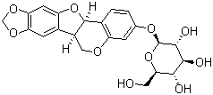 三叶豆紫檀苷结构式_6807-83-6结构式