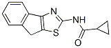 (9ci)-n-8h-茚并[1,2-d]噻唑-2-基-环丙烷羧酰胺结构式_681155-66-8结构式