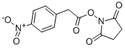 4-硝基苯乙酸琥珀酰亚胺结构式_68123-33-1结构式