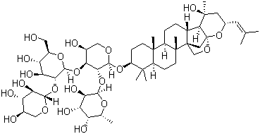 酸枣仁皂苷B1结构式_68144-21-8结构式