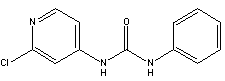 氯吡苯脲;氯吡脲结构式_68157-60-8结构式