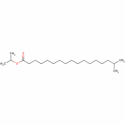 异硬脂酸异丙酯结构式_68171-33-5结构式