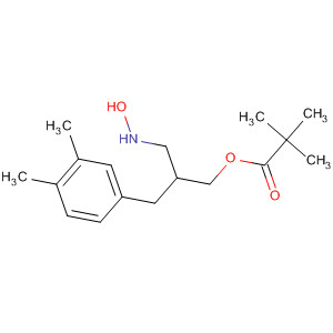 2,2-二甲基-,3-(3,4-二甲基苯基)-2-[(羟基氨基)甲基]丙酸丙酯结构式_681810-08-2结构式