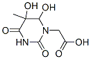 (9ci)-四氢-5,6-二羟基-5-甲基-2,4-二氧代-1(2H)-嘧啶乙酸结构式_681850-19-1结构式