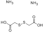 2,2-二硫代双乙酸二铵结构式_68223-93-8结构式