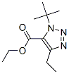(9ci)-1-(1,1-二甲基乙基)-4-乙基-1H-1,2,3-噻唑-5-羧酸乙酯结构式_682757-74-0结构式