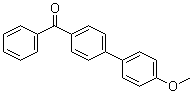 (4-甲氧基联苯-4-基)-苯基-甲酮结构式_68294-33-7结构式