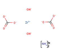 碳酸锆铵结构式_68309-95-5结构式
