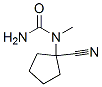 (9CI)-N-(1-氰基环戊基)-N-甲基-脲结构式_683222-70-0结构式