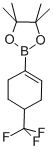 4,4,5,5-四甲基-2-[4-(三氟甲基)-1-环己烯-1-基]-1,3,2-二噁硼烷结构式_683242-93-5结构式