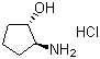 反式-(1S,2S)-2-氨基环戊醇盐酸盐结构式_68327-04-8结构式