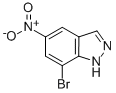 7-溴-5-硝基-1H-吲唑结构式_685109-10-8结构式