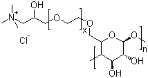 阳离子纤维素;聚季铵盐-10结构式_68610-92-4结构式