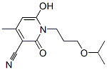1-异丙氧基丙基-6-羟基-4-甲基-2-氧代-1,2-二氢-3-吡啶腈结构式_68612-94-2结构式