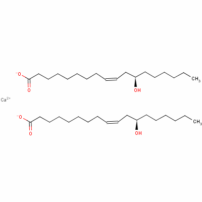 蓖麻油酸钙结构式_6865-33-4结构式