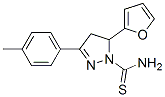 5-(呋喃-2-基)-3-P-甲苯基-4,5-二氢-1H-吡唑-1-硫代羧胺结构式_686725-78-0结构式