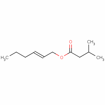 反-2-己烯异戊酸盐结构式_68698-59-9结构式