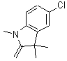 5-氯-1,3,3-三甲基-2-亚甲基吲哚啉结构式_6872-17-9结构式